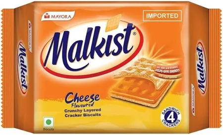 Malkist Cheese Crackers By Mayora 72 g
